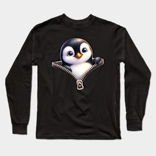 Adorable penguin Long Sleeve T-Shirt